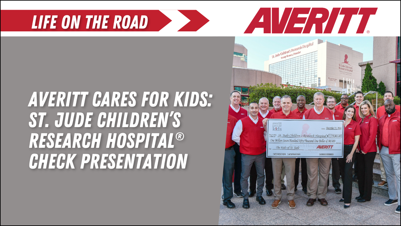 Averitt Cares for Kids: St. Jude Children's Research Hospital® Check Presentation