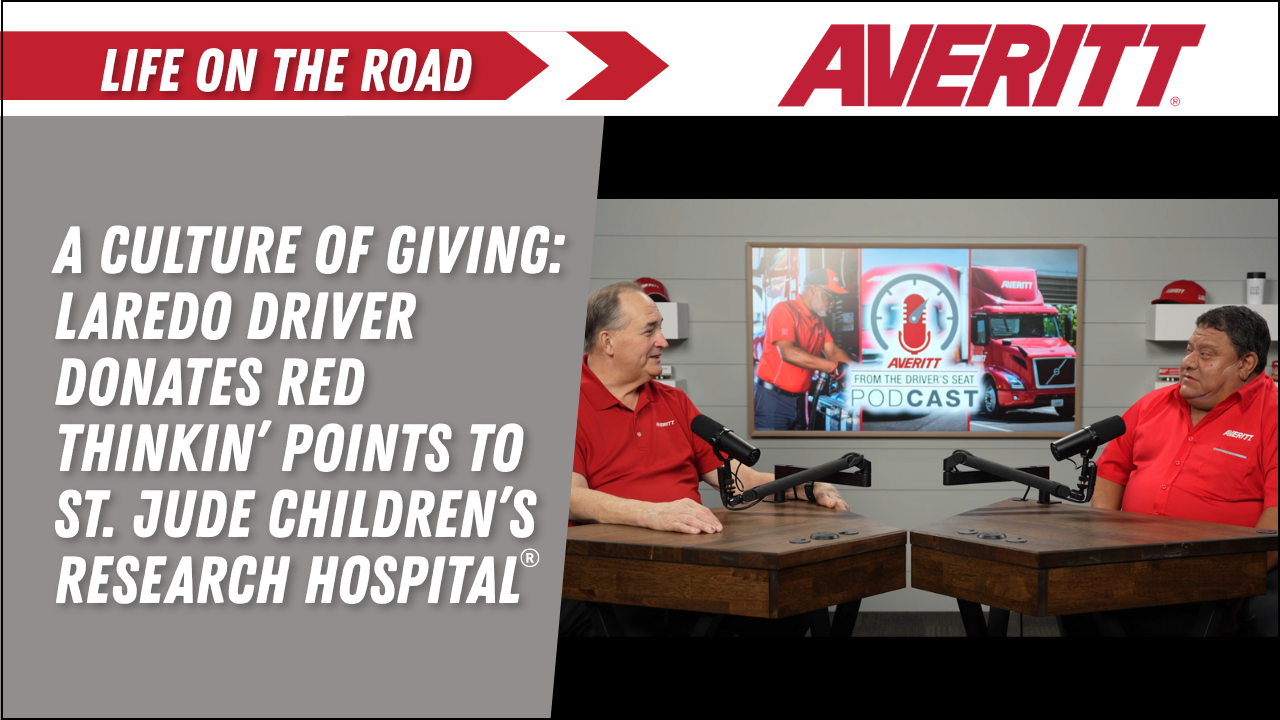 A Culture of Giving: Laredo Driver Donates Red Thinkin' Points to St. Jude Children's Research Hospital®
