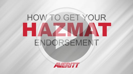 Hazmat endorsement