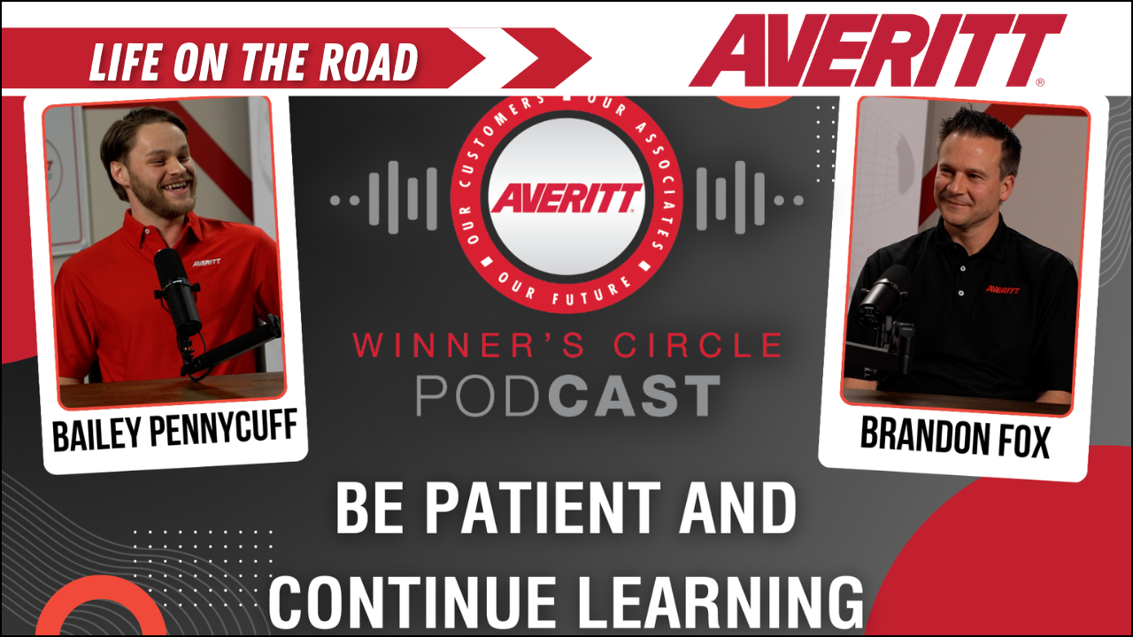 Winner's Circle: Be Patient and Continue Learning