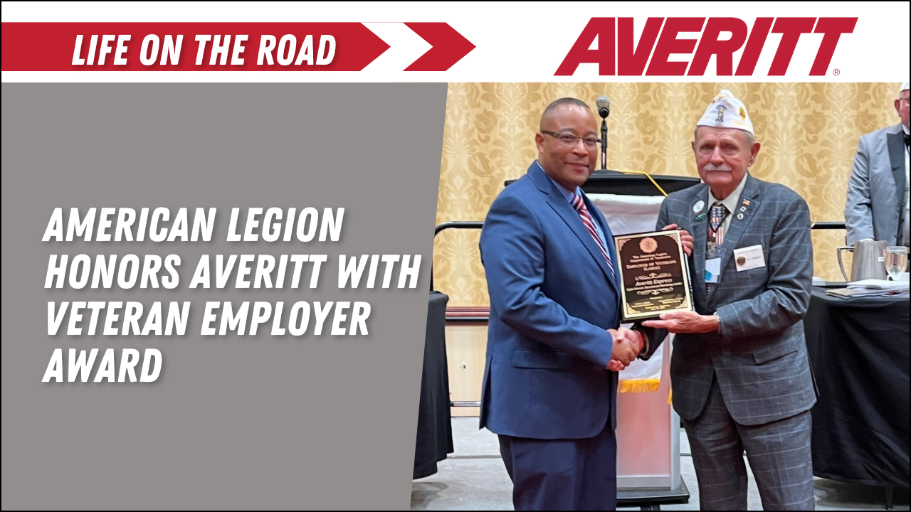 American Legion Honors Averitt with Veteran Employer Award