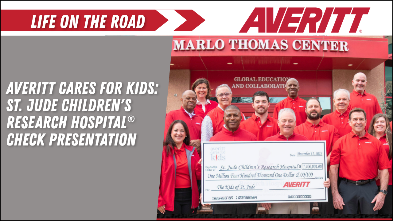 Averitt Cares for Kids: St. Jude Children's Research Hospital® Check Presentation