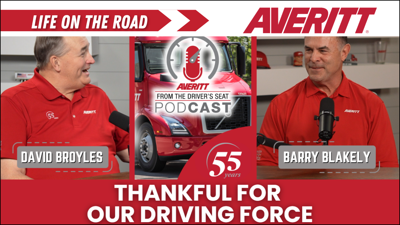 From The Driver's Seat: Thankful For Our Driving Force