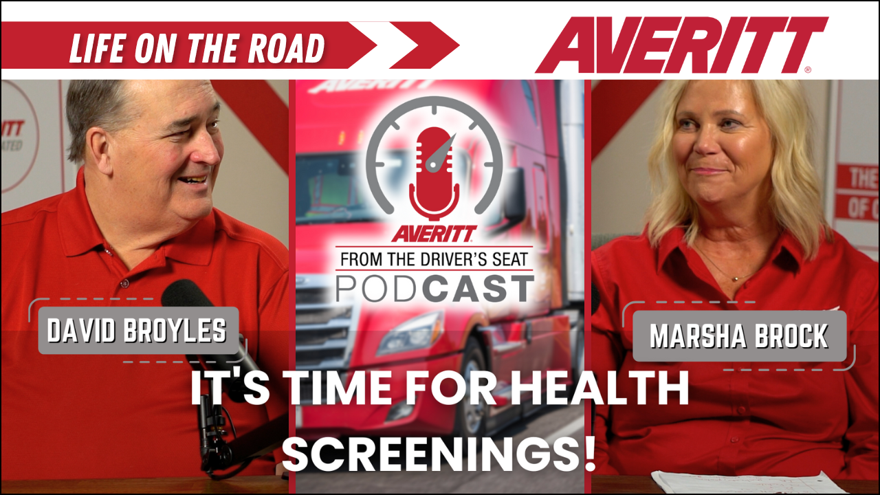 From the Driver's Seat: It's Time for Health Screenings!