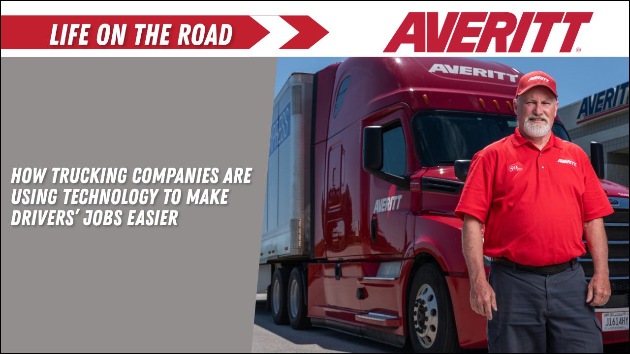 How Trucking Companies Are Using Technology to Make Drivers’ Jobs Easier