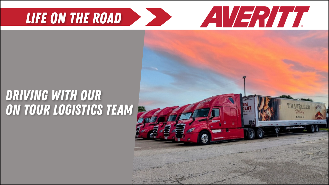 Driving with Our On Tour Logistics Team