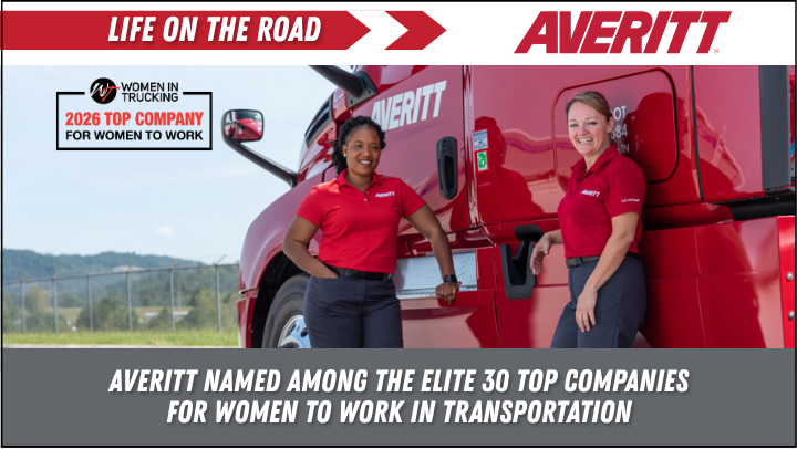 Averitt Named Among the Elite 30 Top Companies for Women to Work in Transportation